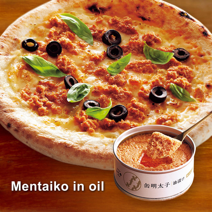 Mentaiko in Oil japanese canned fish