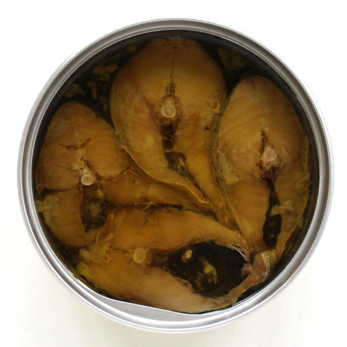 Japanese Canned Herring in Olive Oil Ajillo