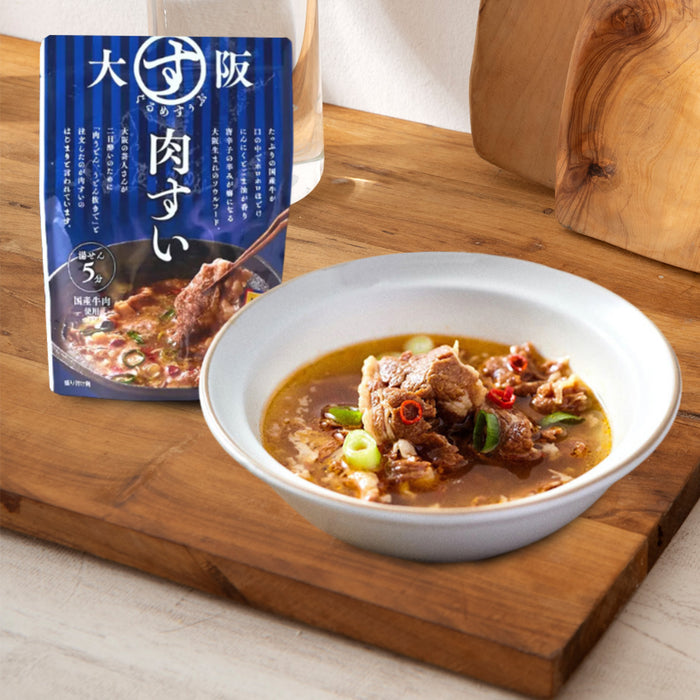 Zuppa Piccante di Carne Gourmet di Osaka - Pronta da mangiare!