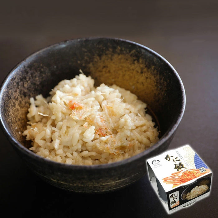 Crab with Rice - Japanese Canned seafood 