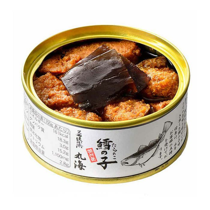 Tinned Seafood Japanese Pollock Roe Tarako with Kelp