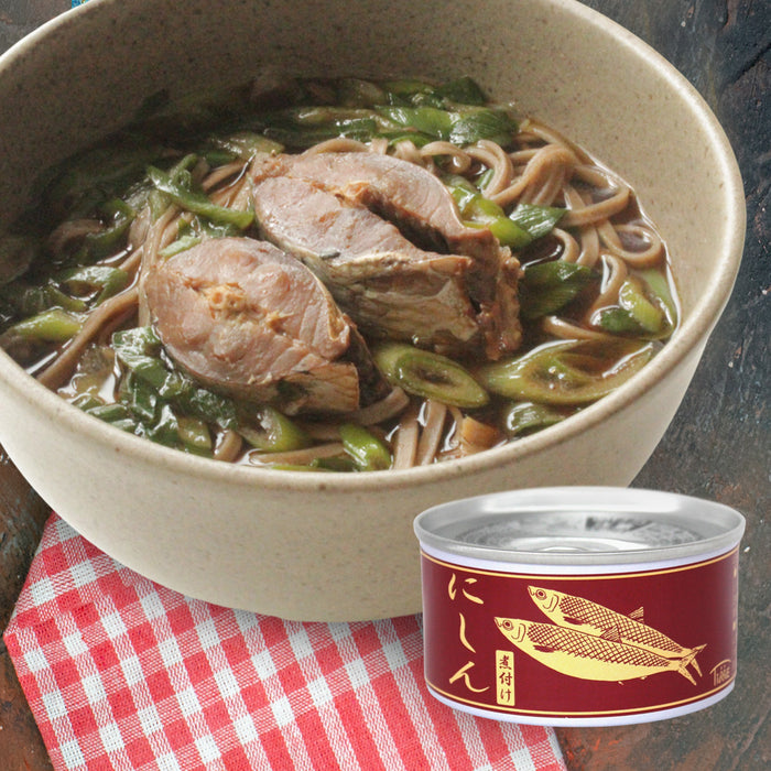 Canned Herring Simmered in Japanese Style Sauce