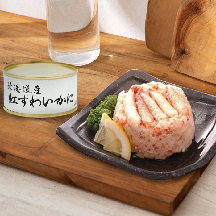 北海道产海鲜罐头红雪蟹