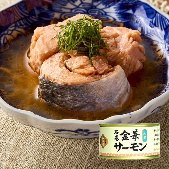 Canned Fish Japanese Salmon in Water 