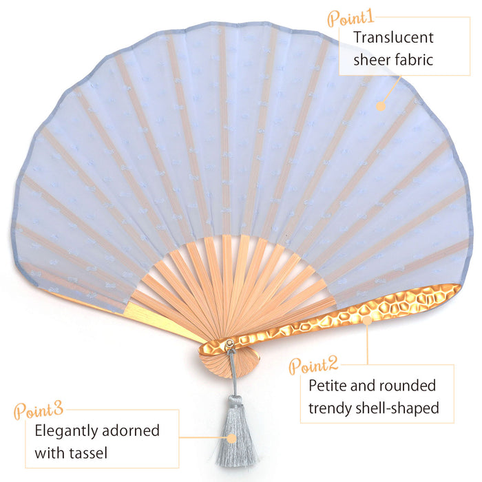 Japanese Traditional Sensu Fan - Minamo folding hand fan from Japan