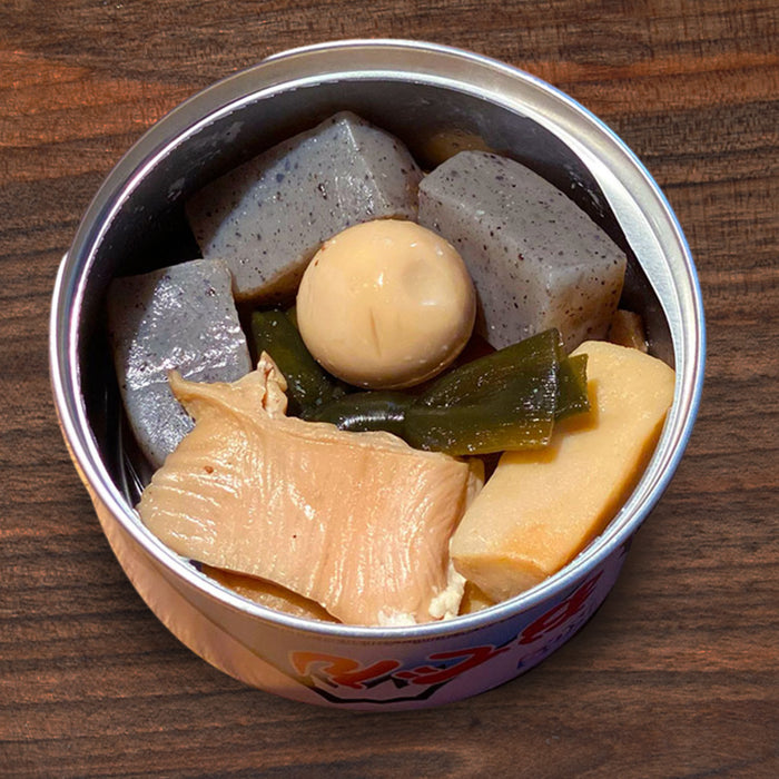 Japanisches Oden aus Shizuoka in der Dose