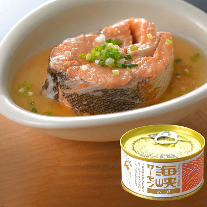 Canned Fish Japanese Strait Salmon in Water 