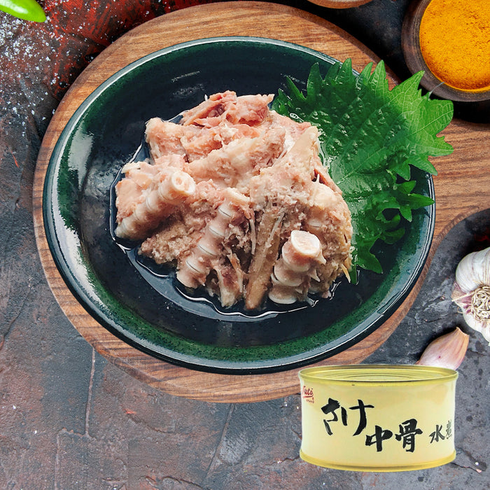 Canned Fish Japanese Boiled Salmon Backbones