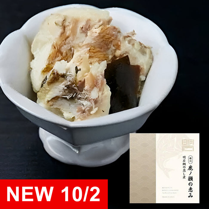 明石鯛の昆布油漬け - 日本の缶詰魚