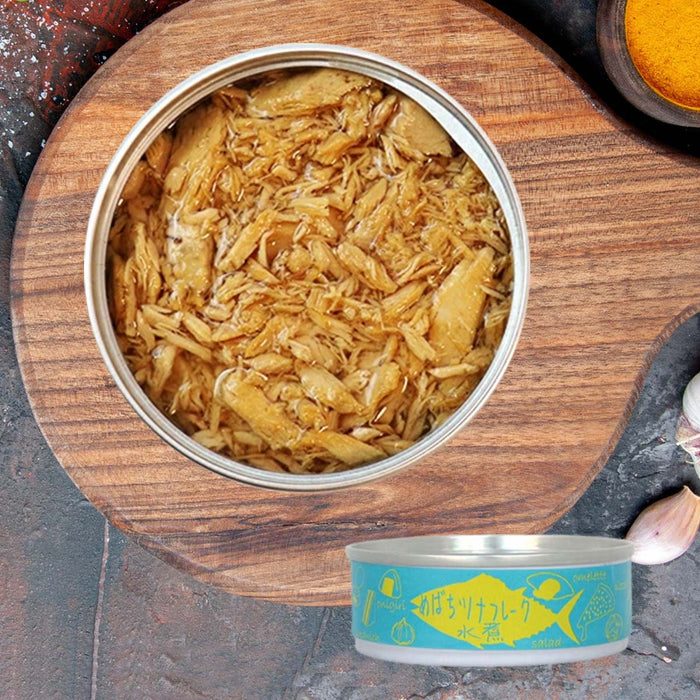 Japanese canned Tuna Bigeye (Mebachi) Flakes in Water Canned 