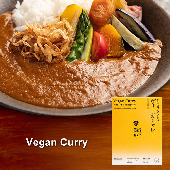 Curry Tasting Set D - Finest Japanese Vegetable Selection. 4 packs set (makes 4 meals)